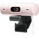 מצלמת רשת עם תיקון אור אוטומטי Logitech BRIO 500 FHD 1080P - צבע ורוד