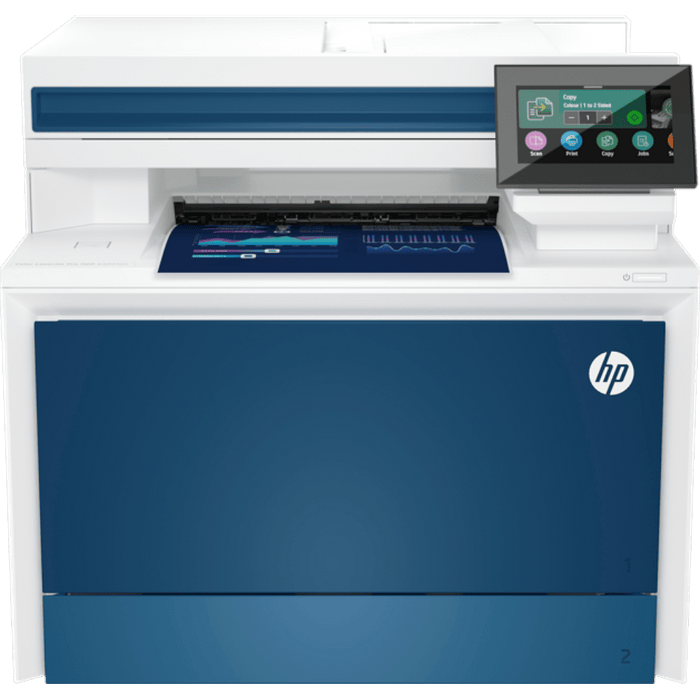 מדפסת לייזר צבעונית משולבת HP Color LaserJet Pro MFP 4302fdn - צבע שחור שנתיים אחריות עי יבואן הרשמי
