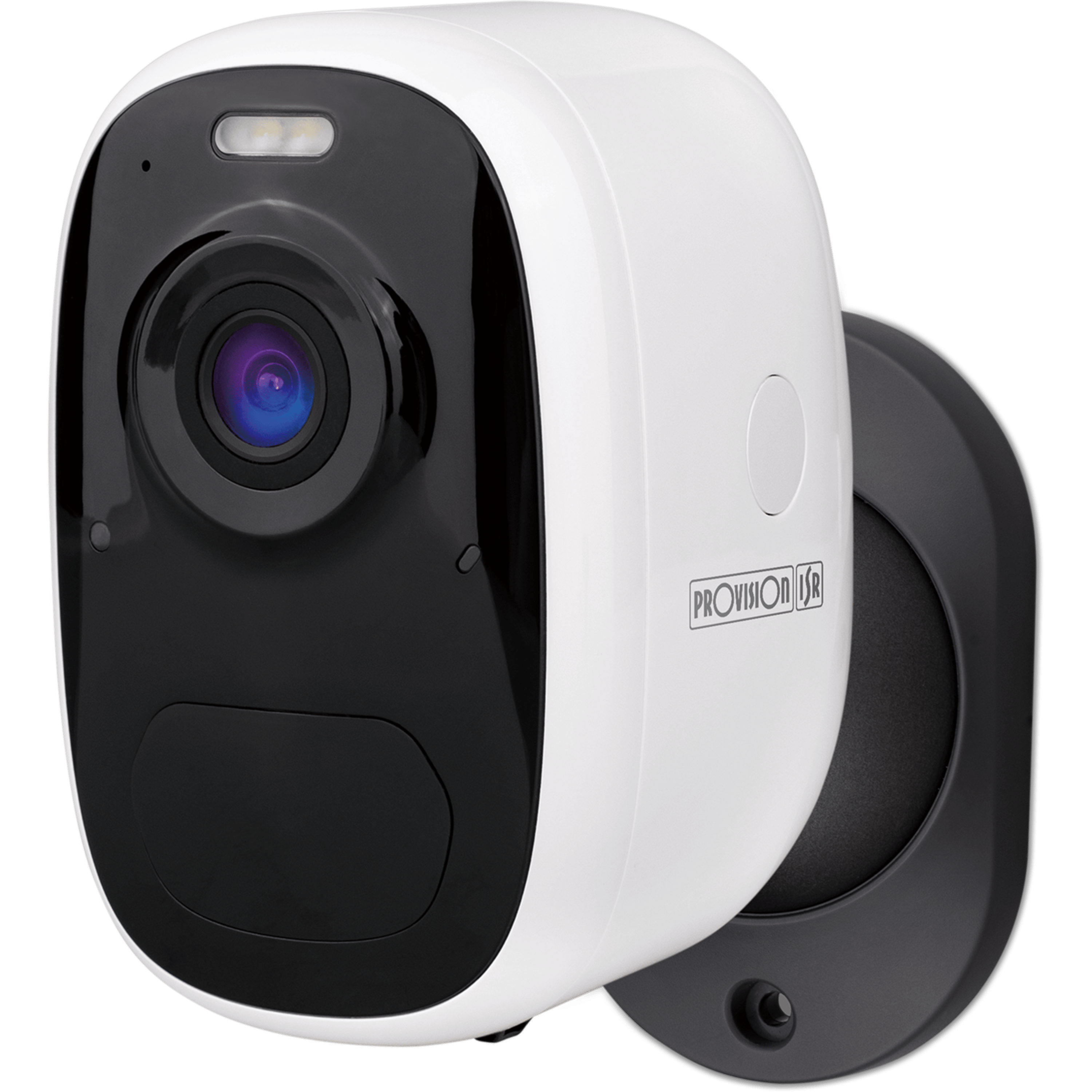 מצלמת אבטחה אלחוטית על סוללה ProVision ISR Bcam-05 4MP IP65 - צבע לבן שנתיים אחריות ע
