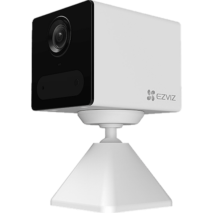 מצלמת אבטחה אלחוטית עם סוללה Ezviz CB2 1080P FHD - צבע לבן שנה אחריות עי היבואן הרשמי