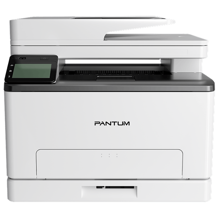 מדפסת לייזר צבעונית משולבת אלחוטית Pantum CM1100ADW Color Laser - צבע לבן שנה אחריות עי יבואן הרשמי