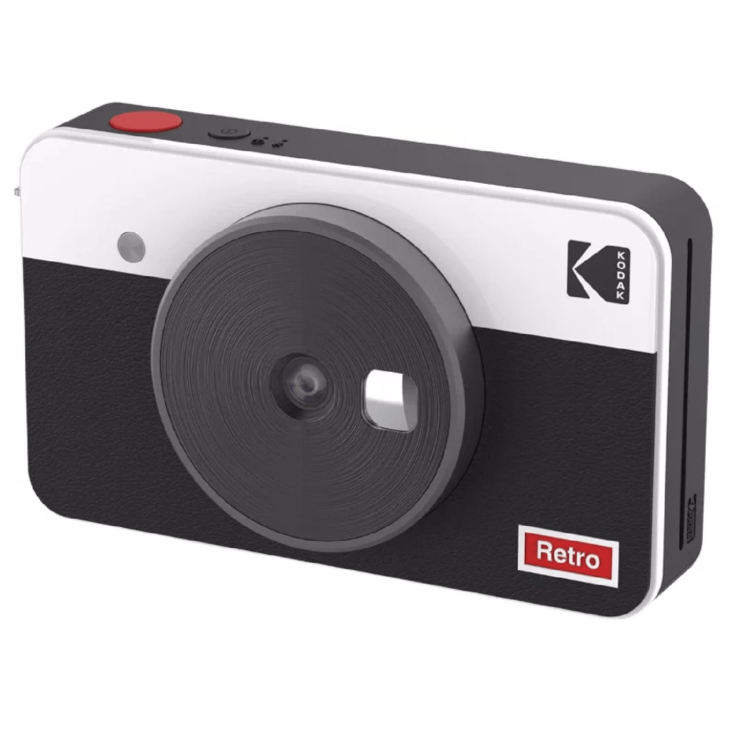 מצלמת פיתוח מיידי Kodak Mini Shot 2 Retro - צבע לבן שנה אחריות ע