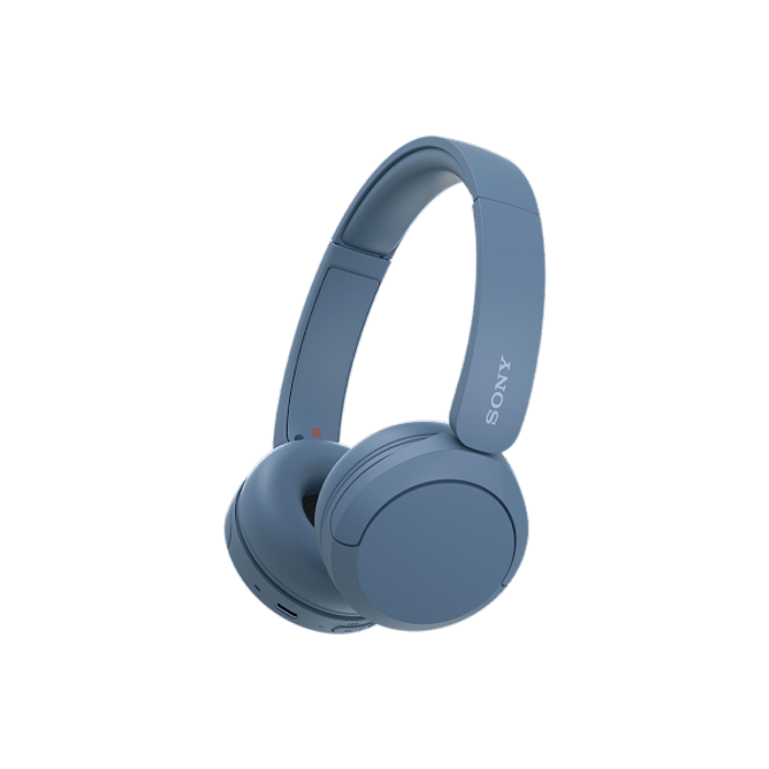אוזניות אלחוטיות Sony Wh-ch520l Bt - צבע כחול שנתיים אחריות עי היבואן הרשמי