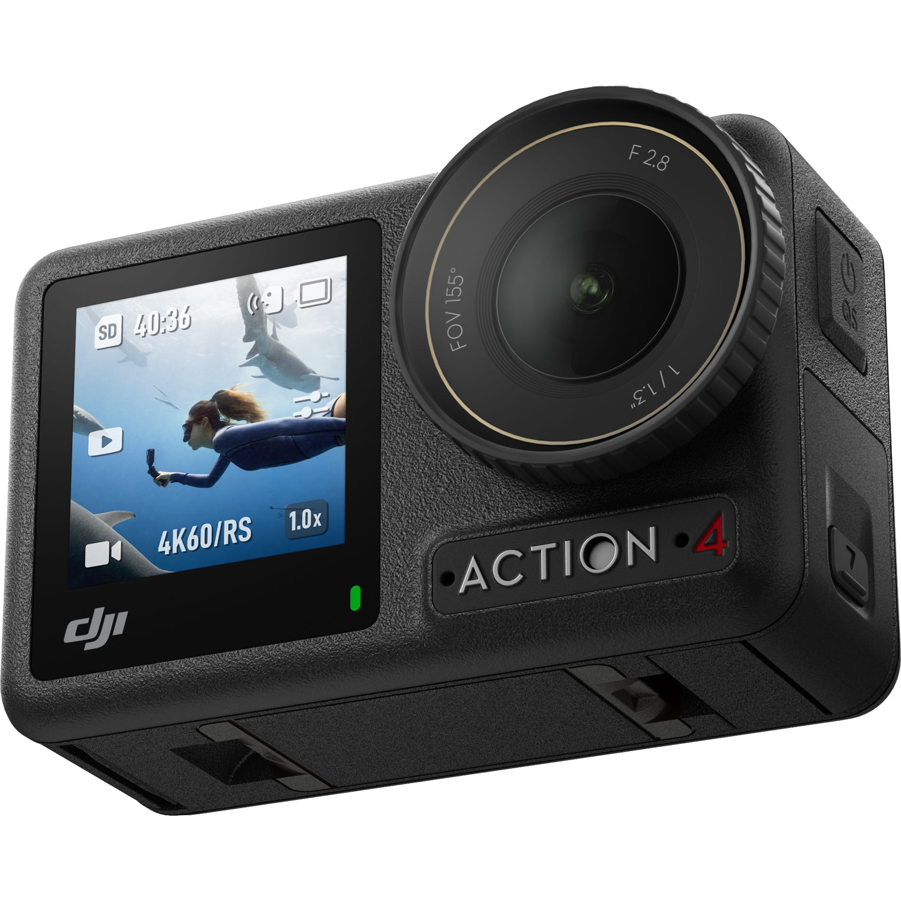מצלמת אקסטרים DJI Osmo Action 4 Standard Combo 4K - צבע שחור שנה אחריות ע