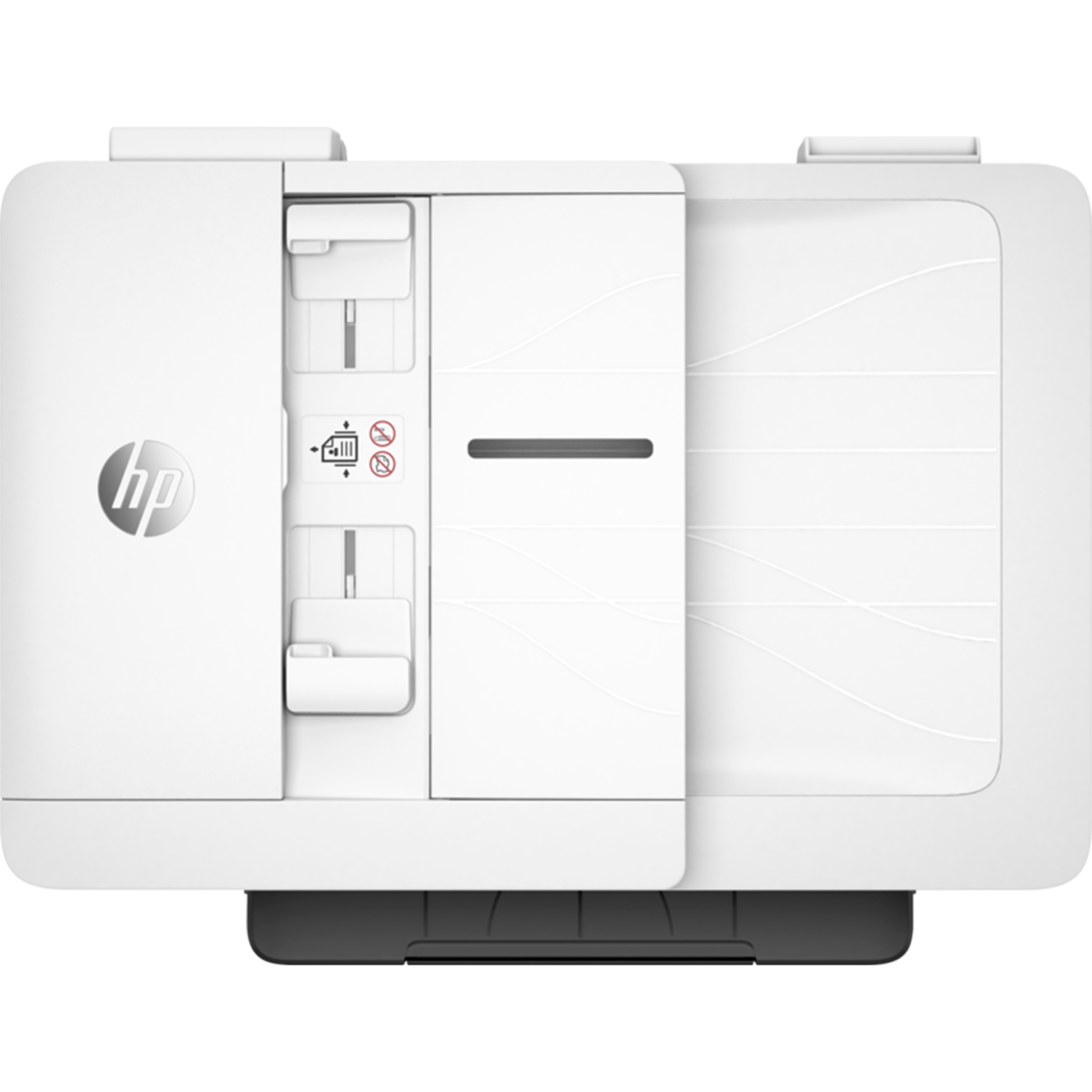 מדפסת אלחוטית משולבת HP Officejet Pro 7740 All-in-One - צבע שחור ולבן שנה אחריות ע