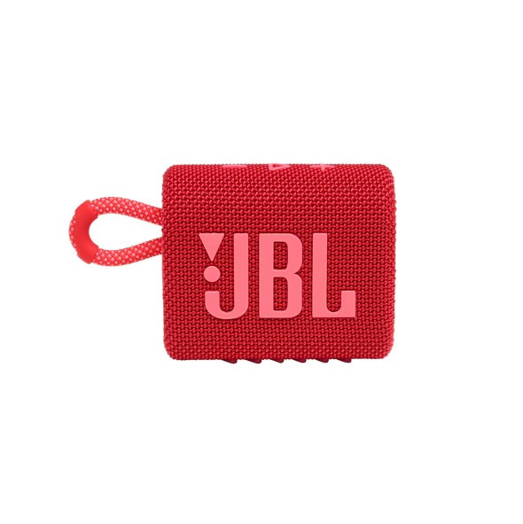 רמקול אלחוטי דגם JBL GO 3 - צבע אדום שנה אחריות ע