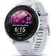 שעון ספורט חכם Garmin Forerunner 255 Music GPS 46mm - צבע לבן שנתיים אחריות ע"י היבואן הרשמי