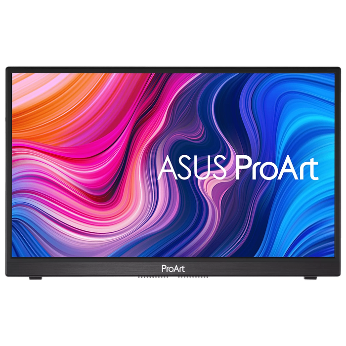 מסך מחשב מגע נייד מקצועי 14'' Asus ProArt PA148CTV Touch FHD IPS USB-C - צבע שחור שלוש שנות אחריות עי יבואן הרשמי