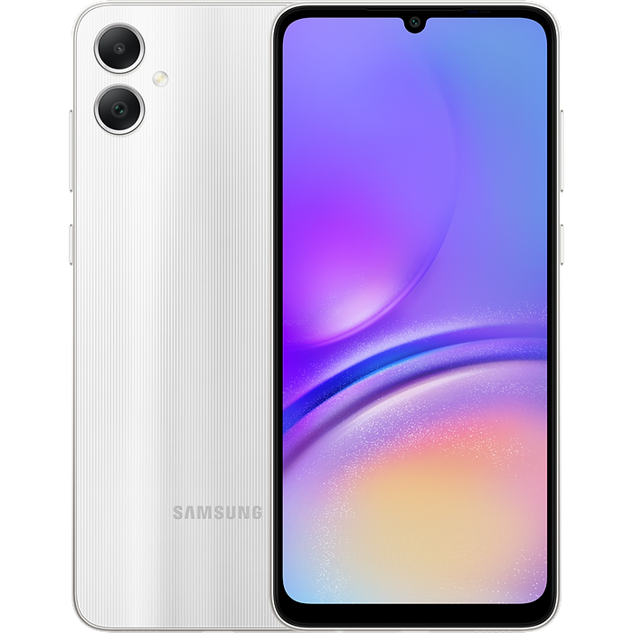 סמארטפון Samsung Galaxy A05 64GB 4GB RAM SM-A055F/DS - צבע כסוף שנה אחריות עי סאני היבואן הרשמי