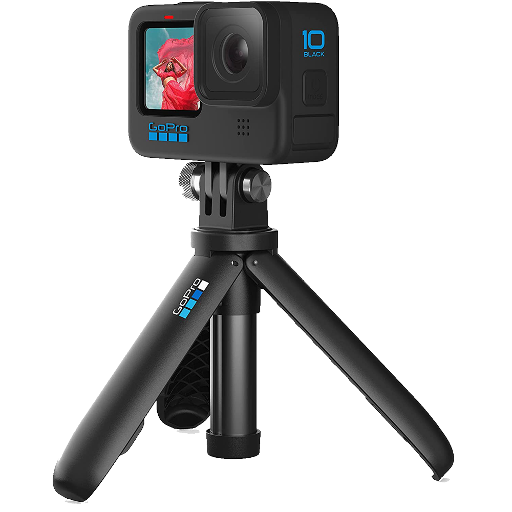בנדאל מצלמת אקסטרים GoPro HERO10 Black Edition - צבע שחור שנתיים אחריות ע
