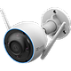 מצלמת אבטחה חיצונית עם ראיית לילה Ezviz H3 3K 5MP - צבע לבן שנה אחריות ע"י היבואן הרשמי