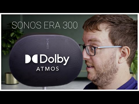 רמקול אלחוטי חכם Sonos Era 300 - צבע שחור שנתיים אחריות ע