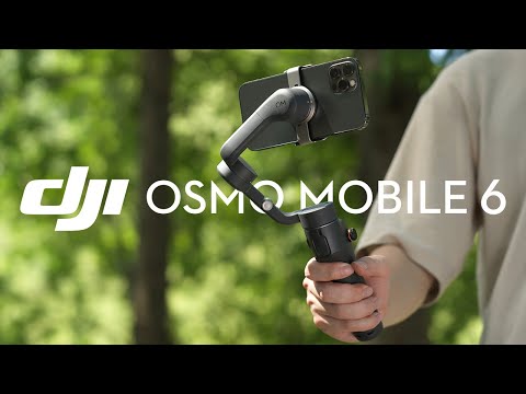 מייצב לסמארטפון DJI Osmo Mobile 6 - צבע אפור פלטינום שנה אחריות ע