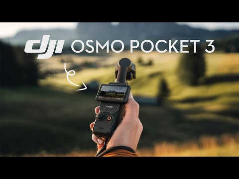 מצלמת כיס DJI Osmo Pocket 3 - צבע שחור שנה אחריות ע