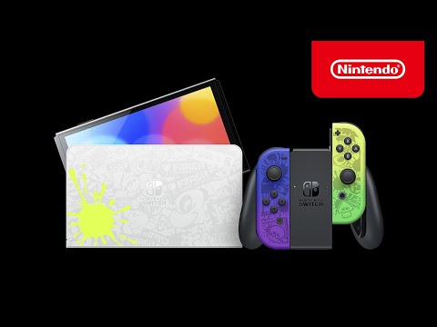 קונסולה Nintendo Switch OLED: Splatoon 3 Edition - מהדורה מיוחדת שנתיים אחריות ע