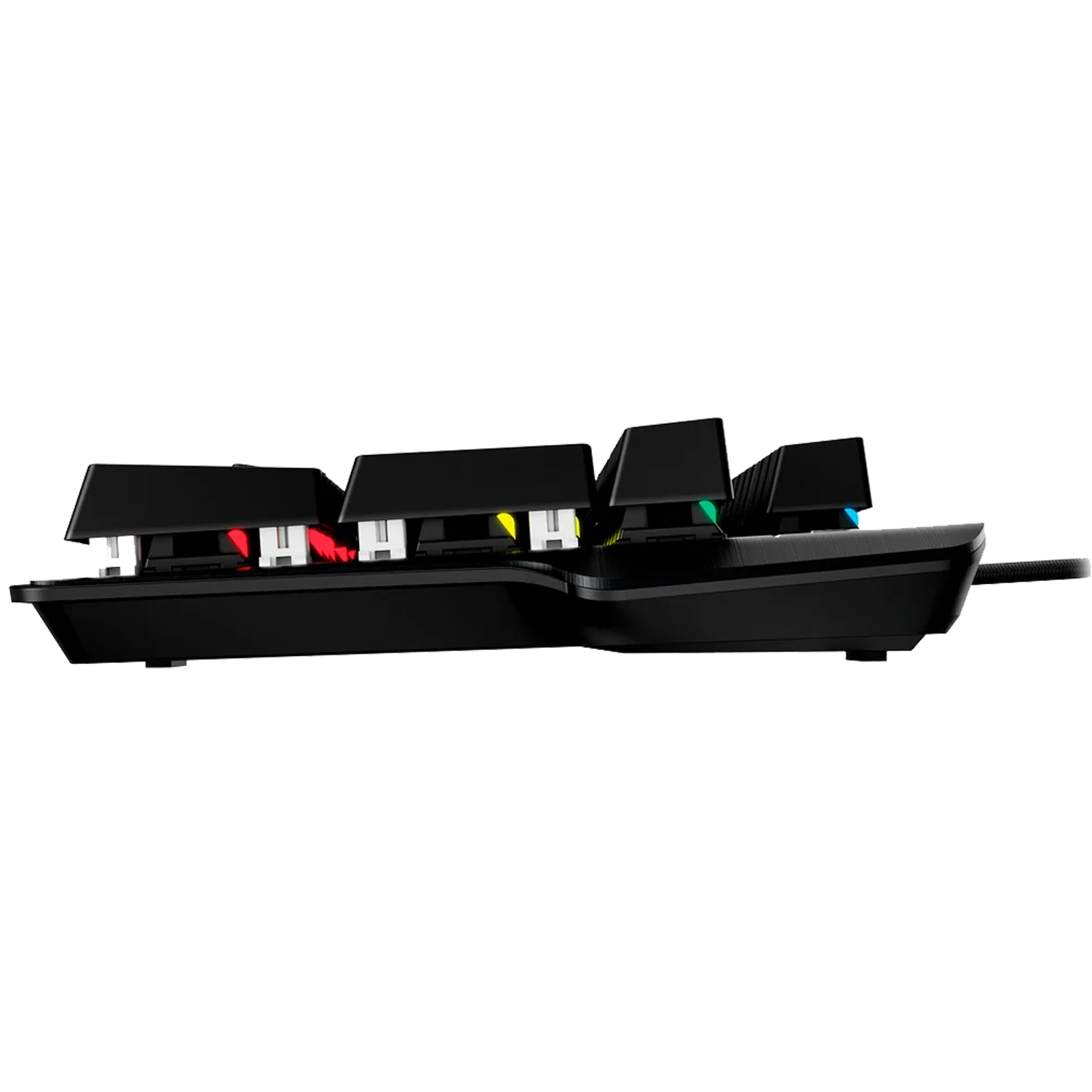 מקלדת גיימינג מכנית חוטית HyperX Alloy MKW100 - צבע שחור שנתיים אחריות ע
