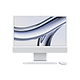 מחשב Apple iMac 24 - MQRK3HB/A M3 Chip 8-Core CPU 10-Core GPU 512GB SSD 8GB RAM - צבע כסוף שנה אחריות ע"י היבואן הרשמי 