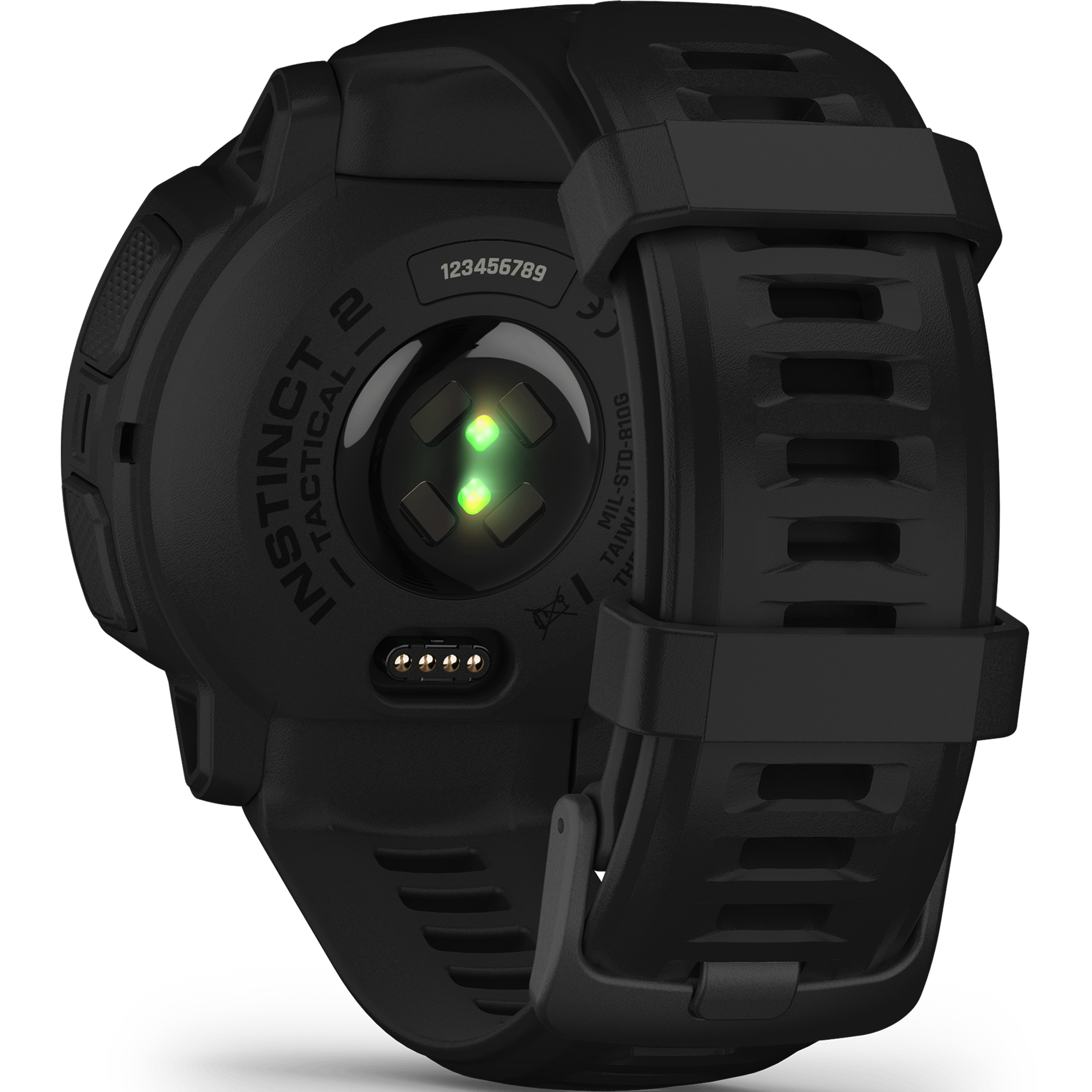 שעון ספורט חכם Garmin Instinct 2 Solar Tactical Edition 45mm - צבע שחור שנתיים אחריות ע