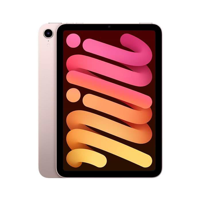 טאבלט Apple iPad Mini 2021 8.3'' 256GB WiFi + Cellular - צבע ורוד שנה אחריות עי היבואן הרשמי