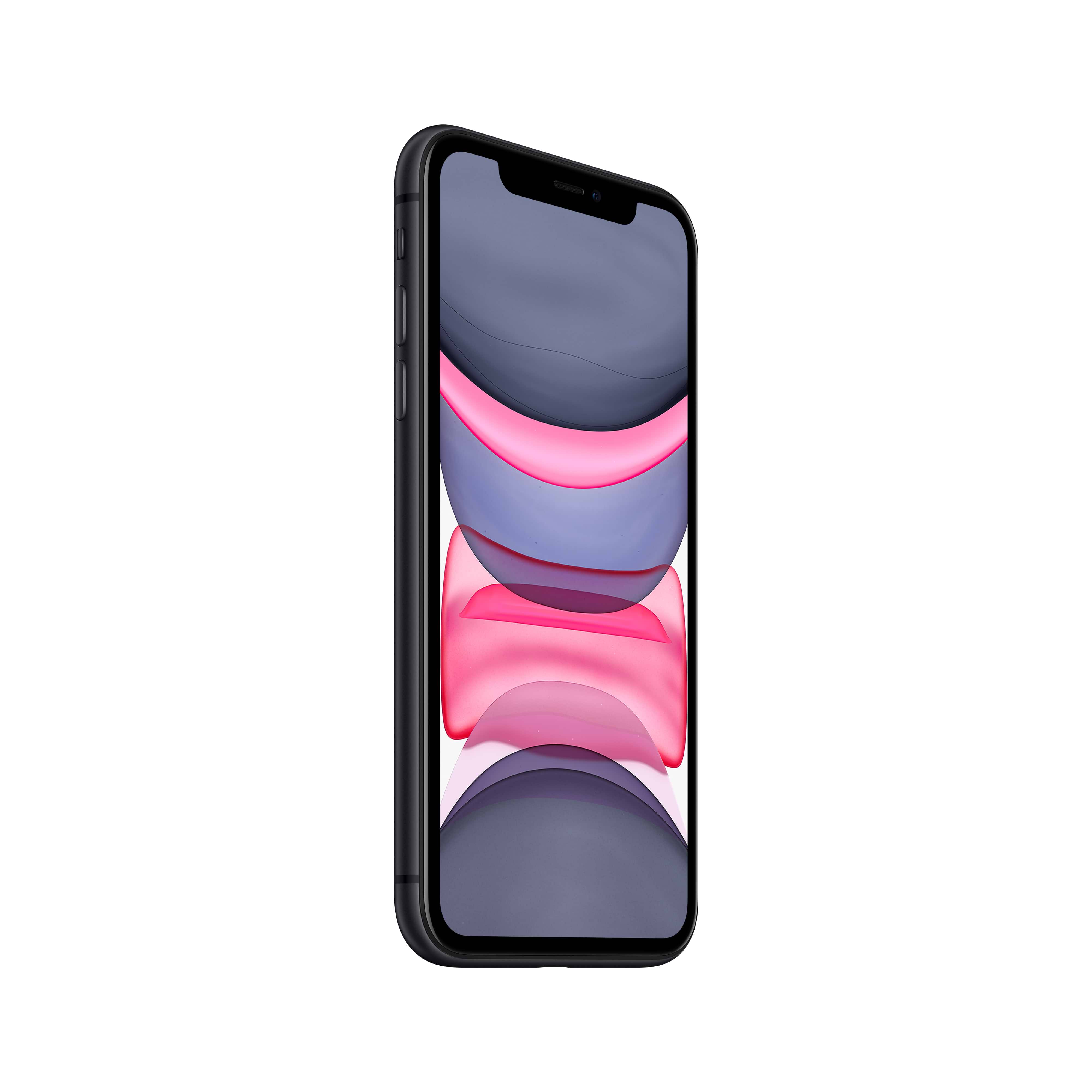 טלפון סלולרי Apple iPhone 11 64GB - צבע שחור שנה אחריות ע