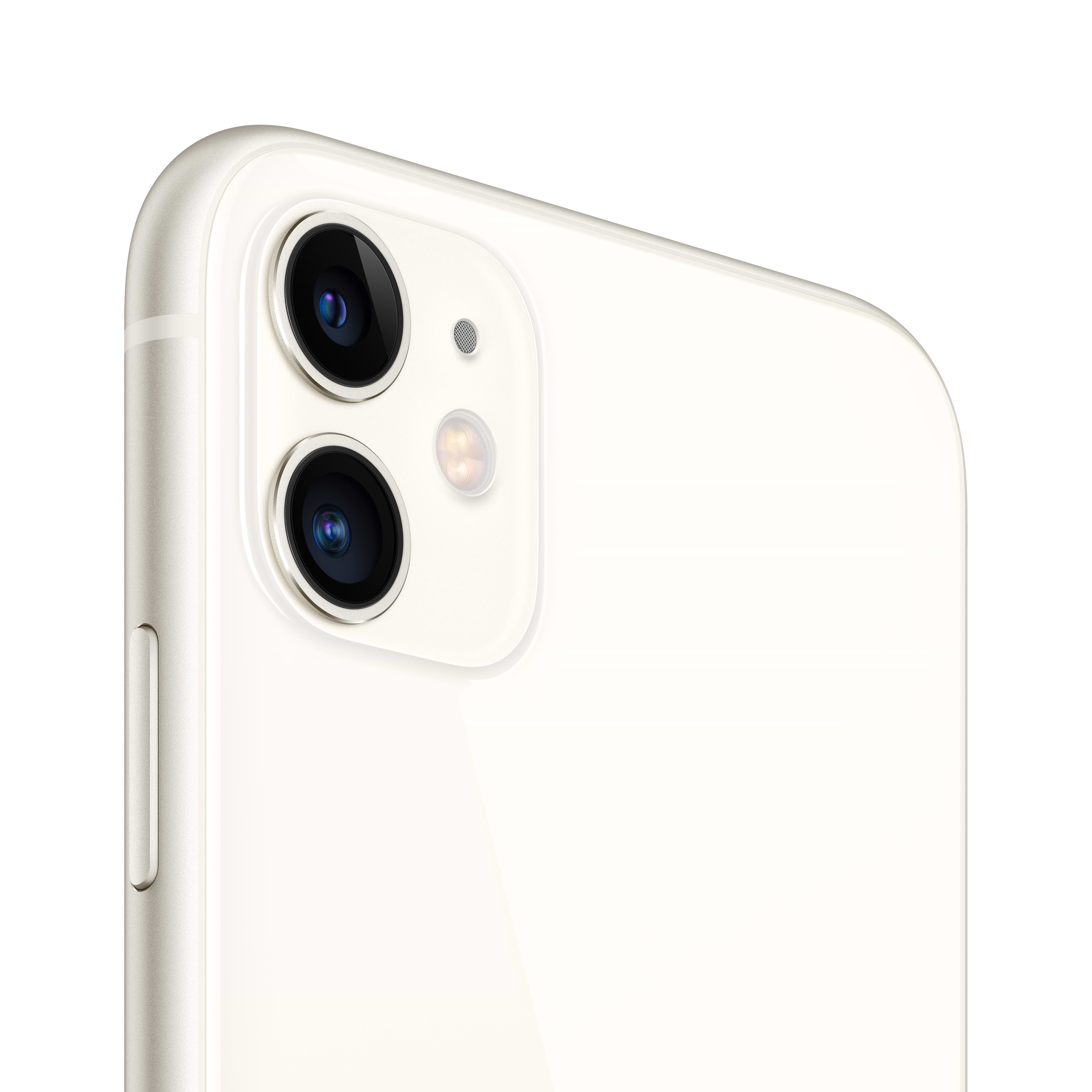 סמארטפון Apple iPhone 11 128GB - צבע לבן שנה אחריות ע
