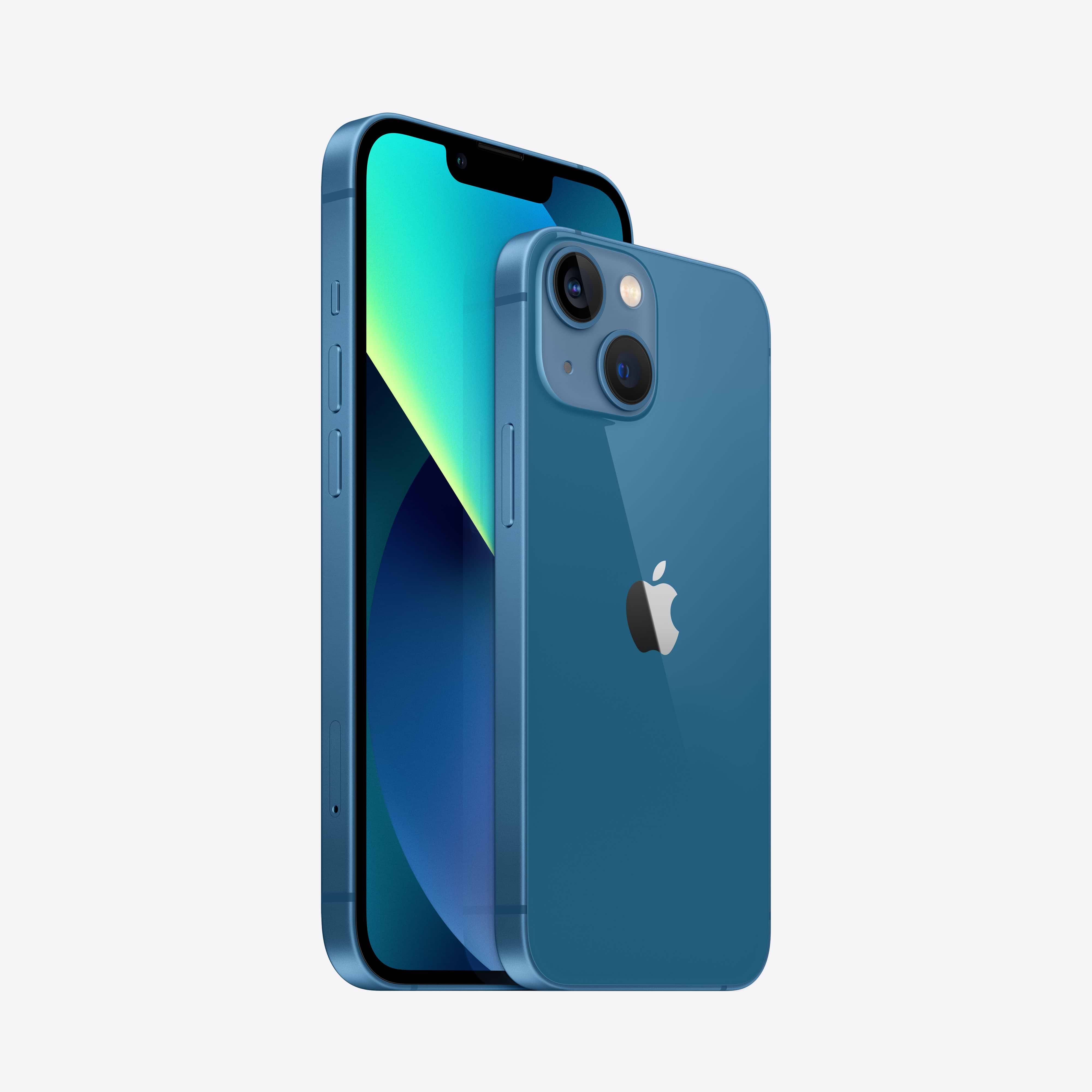 סמארטפון Apple iPhone 13 512GB - צבע כחול שנה אחריות ע