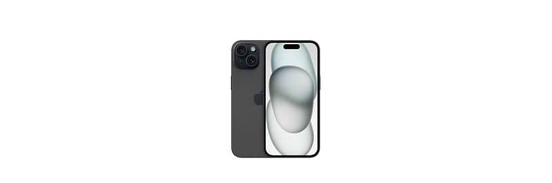 סמארטפון Apple iPhone 15 128GB - צבע שחור שנה אחריות ע״י היבואן הרשמי