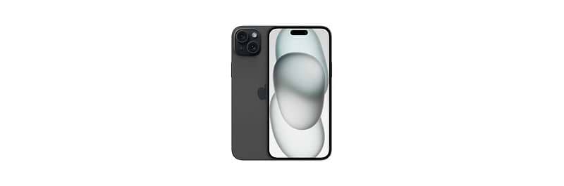 סמארטפון Apple iPhone 15 Plus 128GB - צבע שחור שנה אחריות ע״י היבואן הרשמי