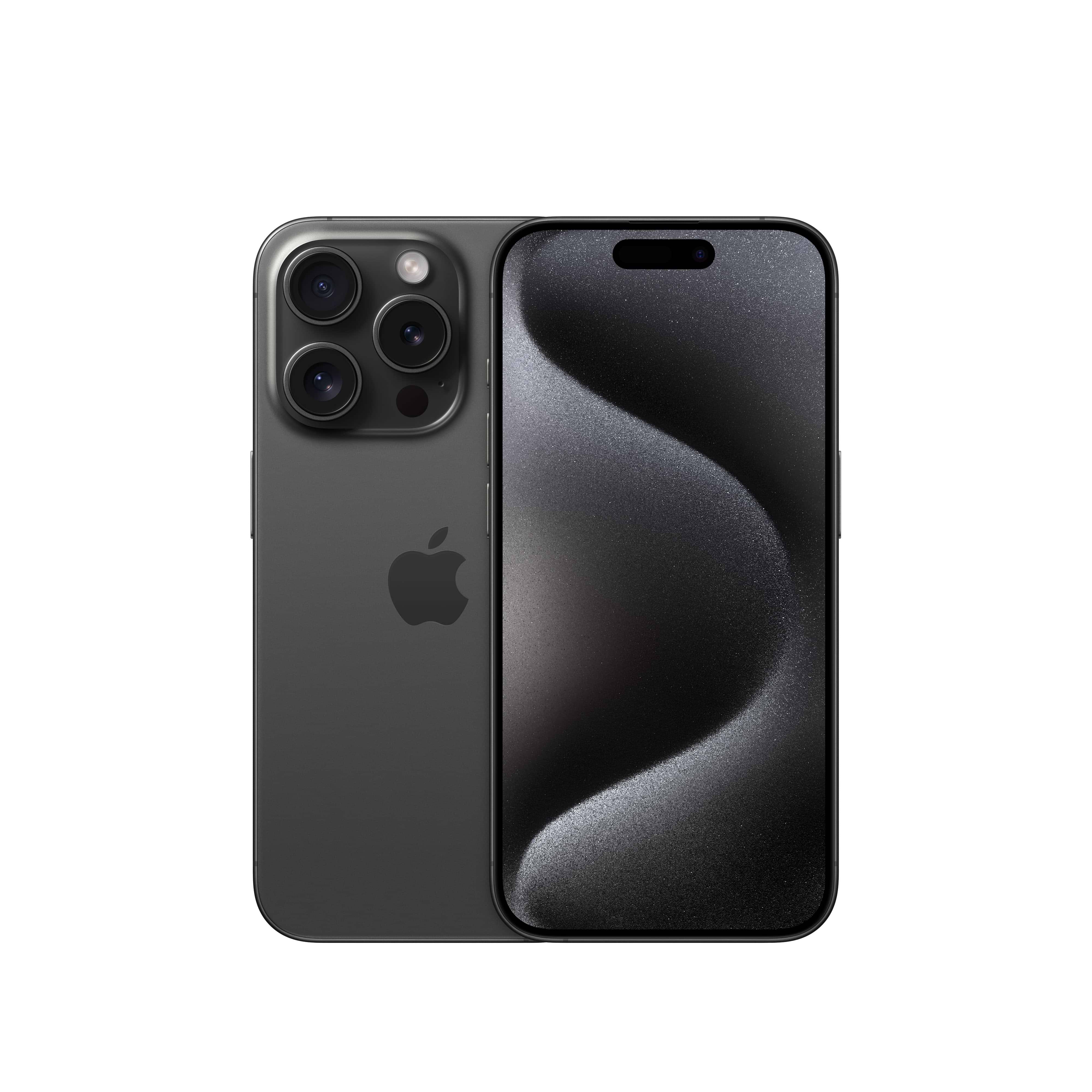 טלפון סלולרי Apple iPhone 15 Pro Max 256GB - צבע שחור טיטניום שנה אחריות ע״י היבואן הרשמי