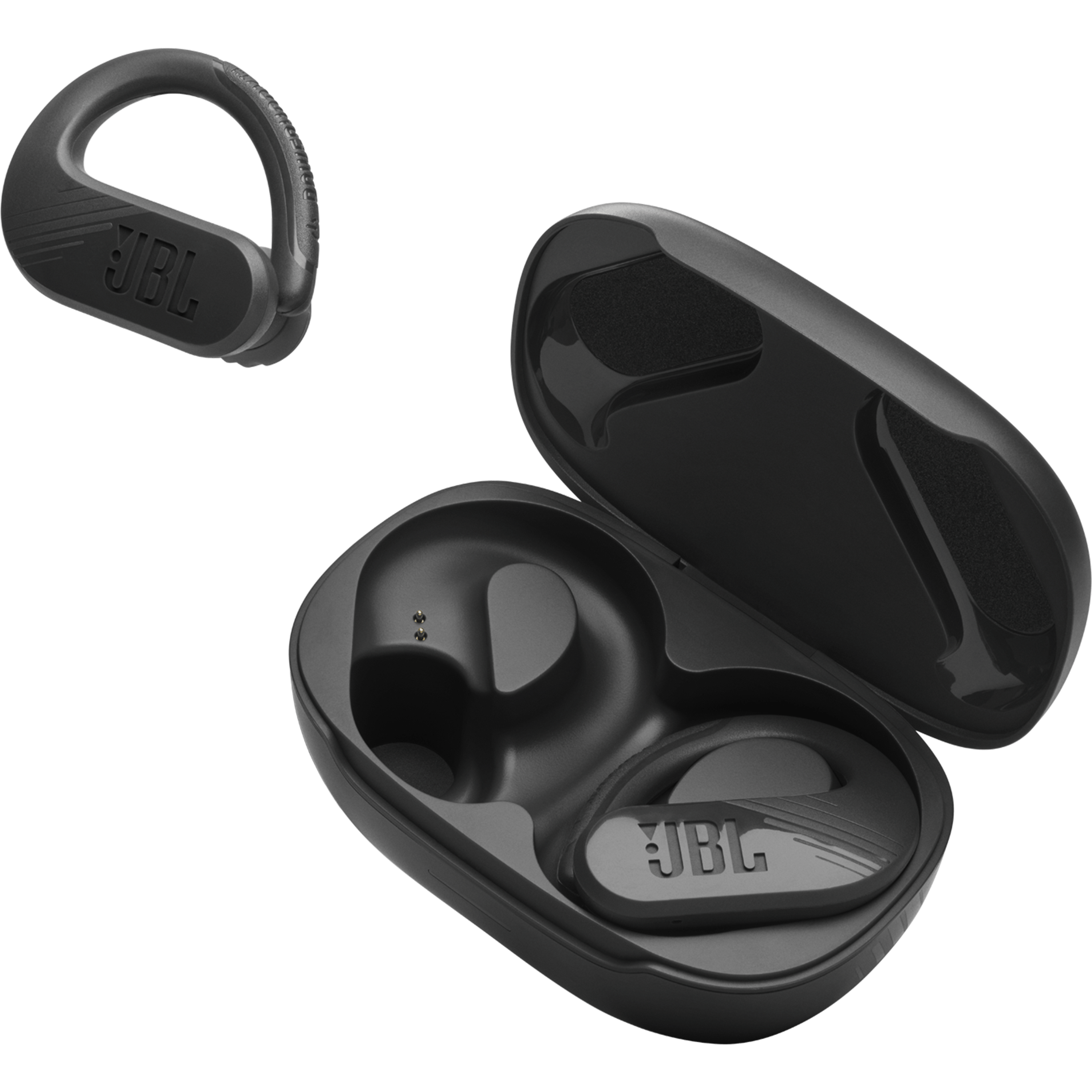 אוזניות אלחוטיות JBL Endurance Peak 3 TWS IP68 - צבע שחור שנה אחריות ע