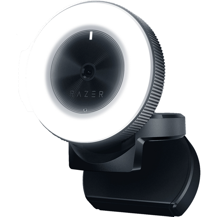 מצלמת רשת Razer Kiyo עם טבעת תאורה מתכווננת - צבע שחור שנתיים אחריות עי היבואן הרשמי
