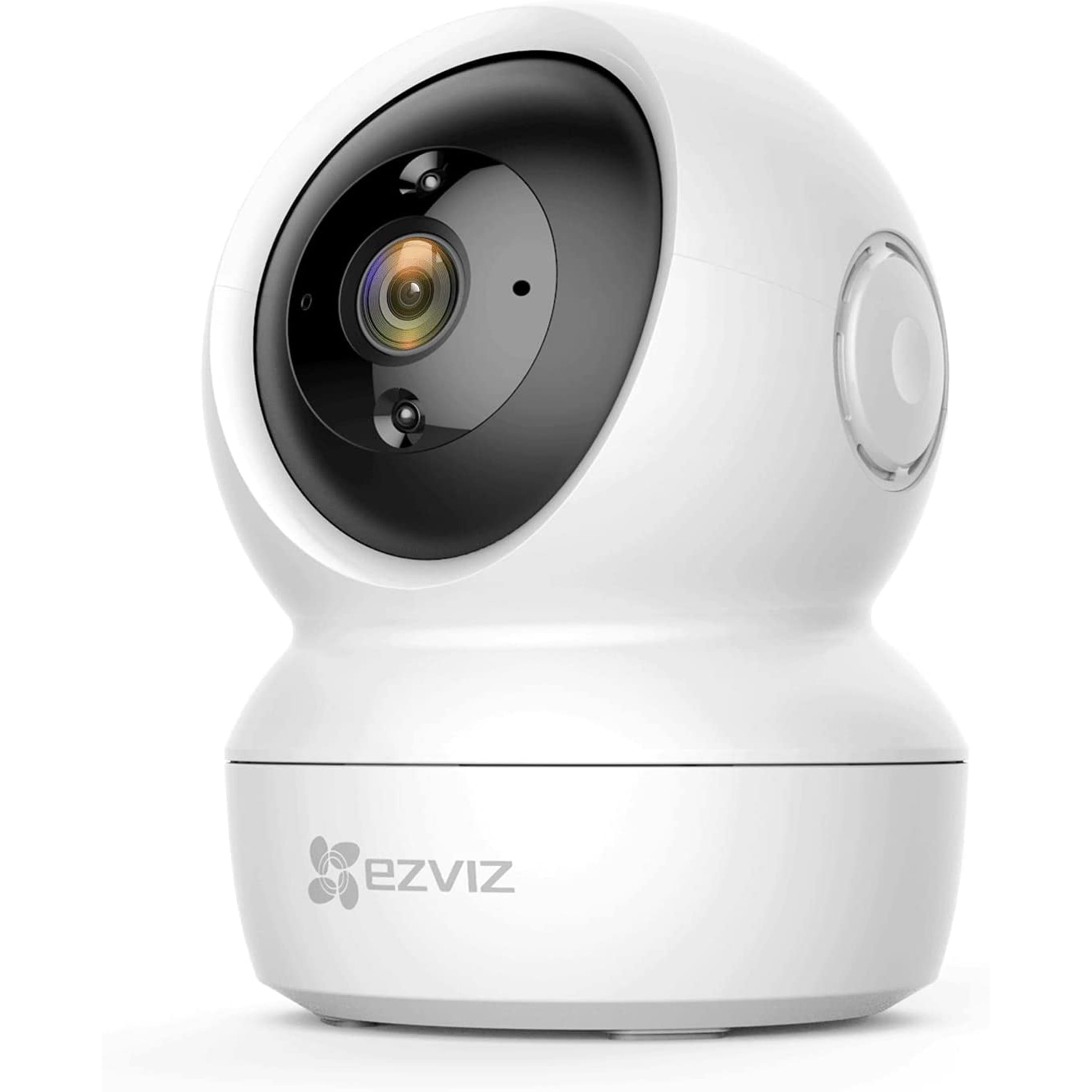 מצלמת אבטחה ביתית עם ראיית לילה חכמה Ezviz C6N FHD - צבע לבן שנה אחריות ע