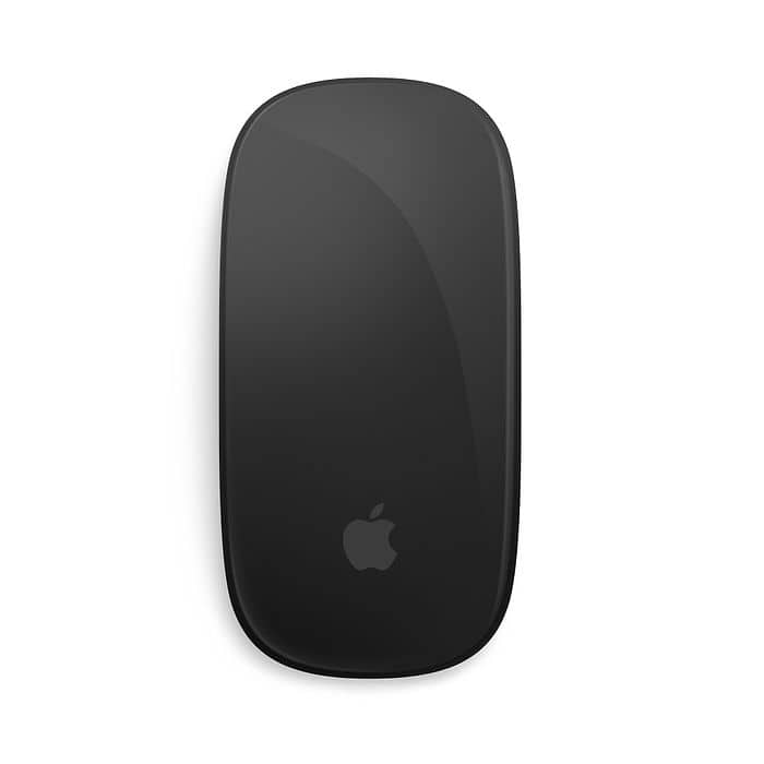 עכבר אלחוטי Apple Magic Mouse 2021 - Black Multi-Touch Surface - צבע שחור שנה אחריות עי היבואן הרשמי