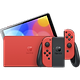 קונסולה Nintendo Switch OLED: Mario Red Edition - מהדורה מיוחדת שנתיים אחריות ע"י היבואן הרשמי