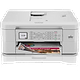 מדפסת אלחוטית דיו משולבת Brother MFC-J1010DWZU1 - צבע לבן