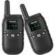 זוג מכשירי ווקי טוקי עד 6 ק"מ Discovery Adventures DS 830 - צבע שחור