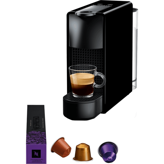 מכונות קפה Nespresso C30-IL-BK-NE  Essenza Mini - צבע שחור אחריות עי היבואן הרשמי 