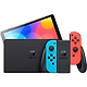 קונסולה Nintendo Switch Oled - צבע כחול עם אדום שנתיים אחריות ע"י היבואן הרשמי 