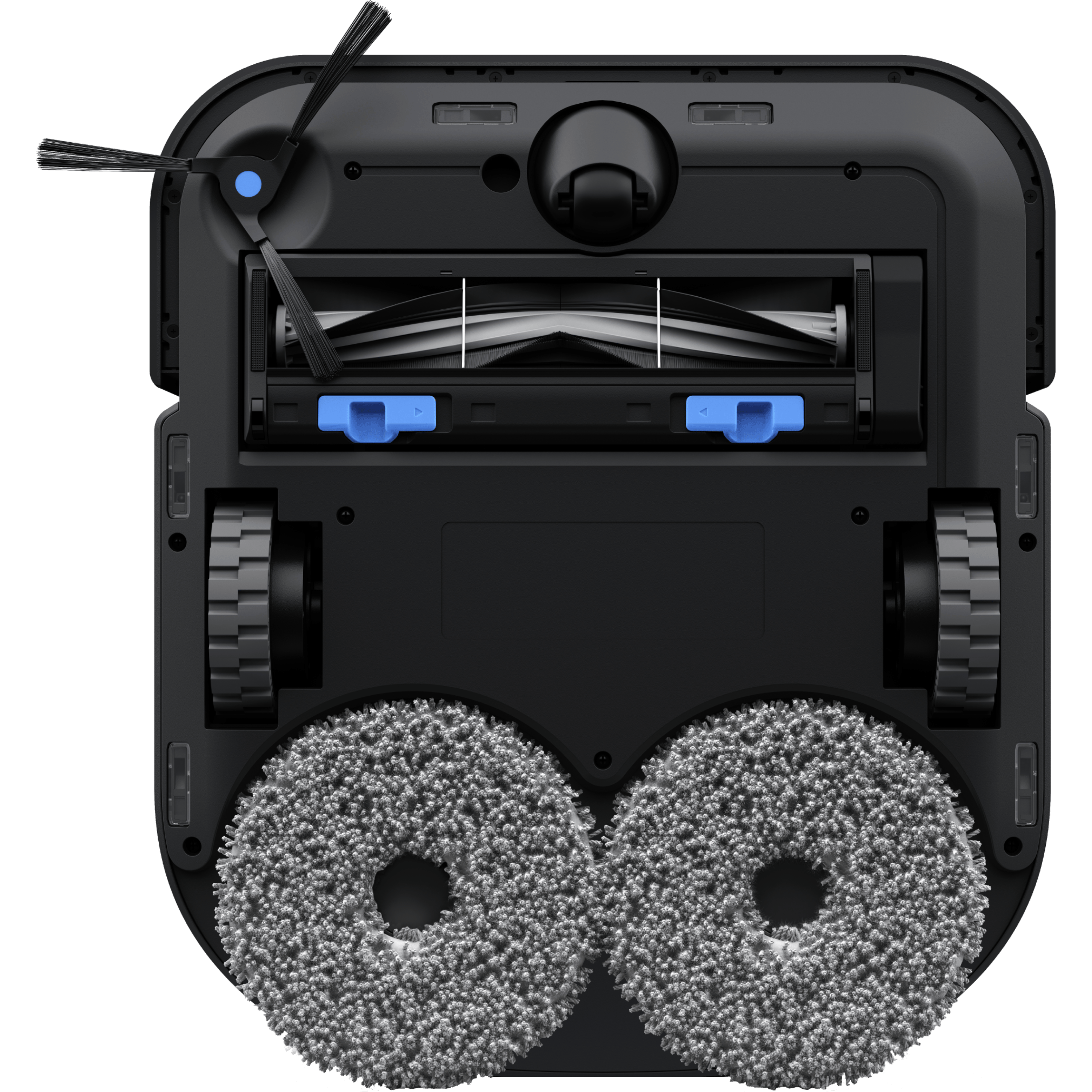 שואב אבק רובטי חכם ומקרצף Ecovacs Deebot x2 Omni עם תחנת עגינה הכוללת ריקון אוטומטי צבע שחור - שנתיים אחריות ע