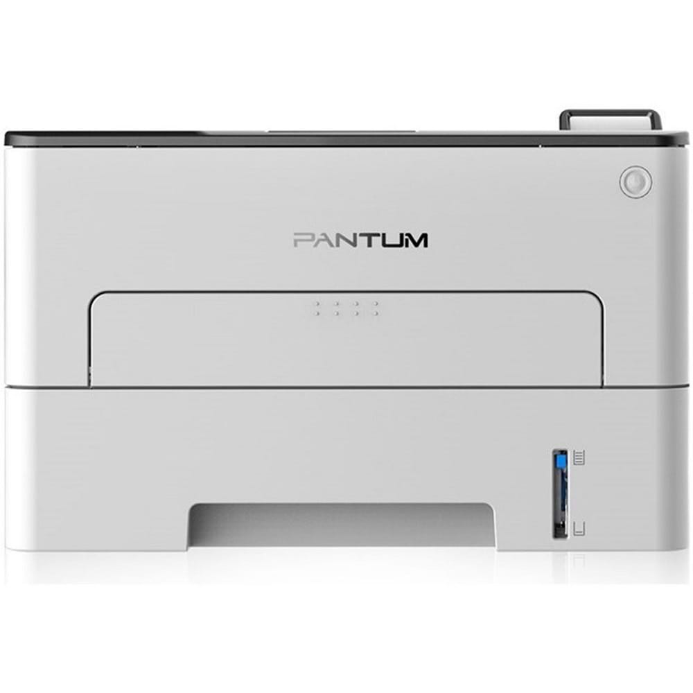 מדפסת אלחוטית לייזר Pantum P3300DW - צבע לבן שלוש שנות אחריות ע
