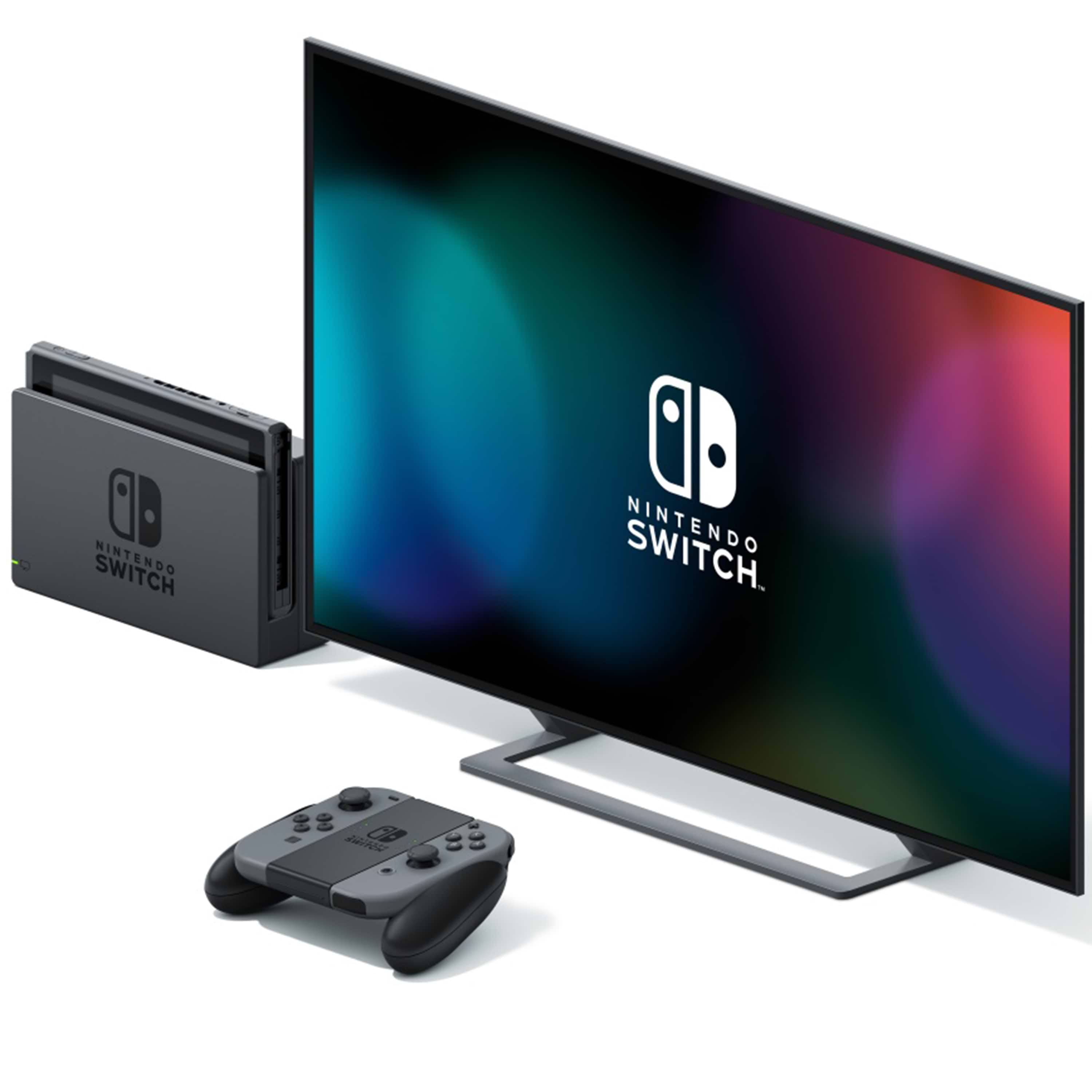 קונסולות משחק Nintendo Switch V2 32GB עם ג'וי-קון אפורים - שנתיים אחריות ע