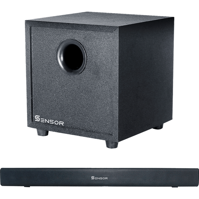 מקרן קול אלחוטי 2.1 ערוצים עם סאבוופר Sensor S20 1800W - צבע שחור שנה אחריות עי היבואן הרשמי