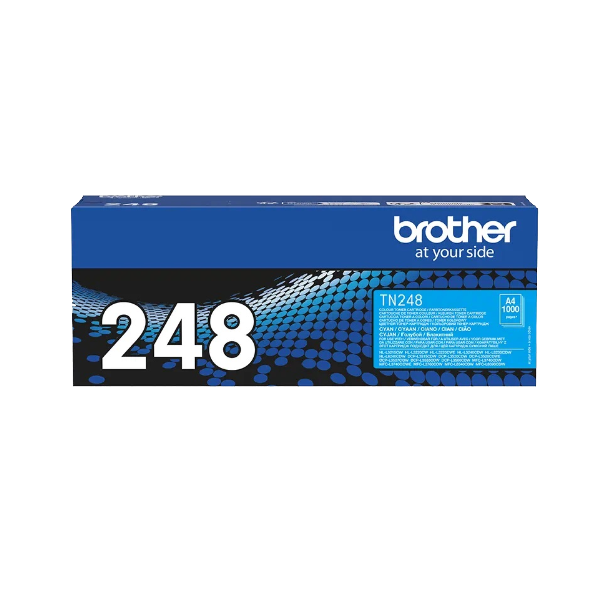 מחסנית טונר מקורית Brother TN-248C - צבע כחול