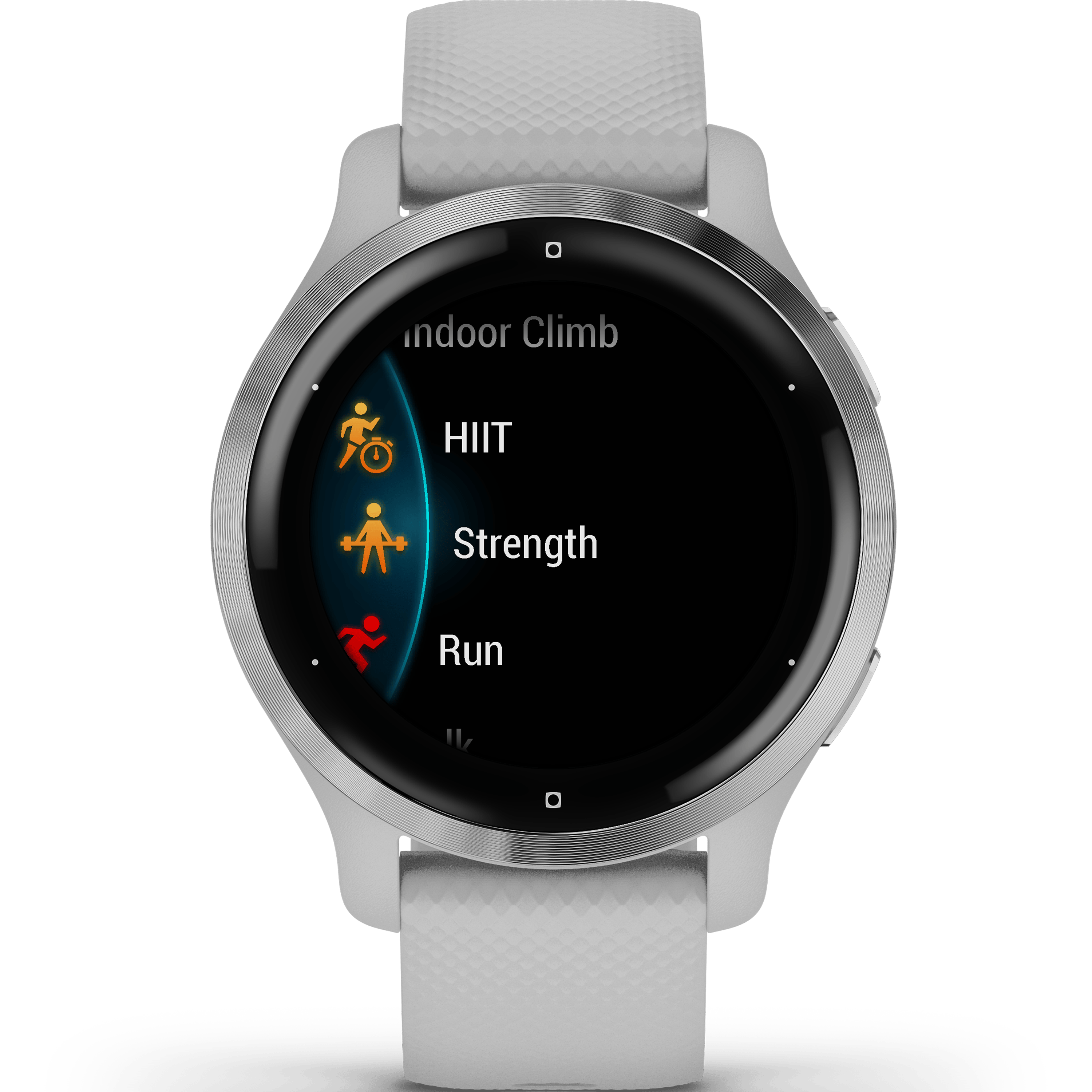 שעון ספורט חכם Garmin Venu 2S GPS 40.4mm - צבע כסוף שנתיים אחריות ע