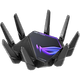 ראוטר גיימינג Asus ROG Rapture GT-AXE16000 WiFi 6E - צבע שחור שלוש שנות אחריות ע"י היבואן הרשמי