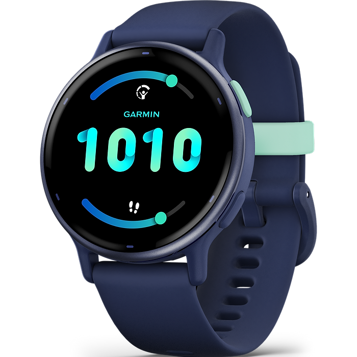 שעון ספורט חכם Garmin Vivoactive 5 GPS 42mm - צבע כחול שנתיים אחריות עי היבואן הרשמי