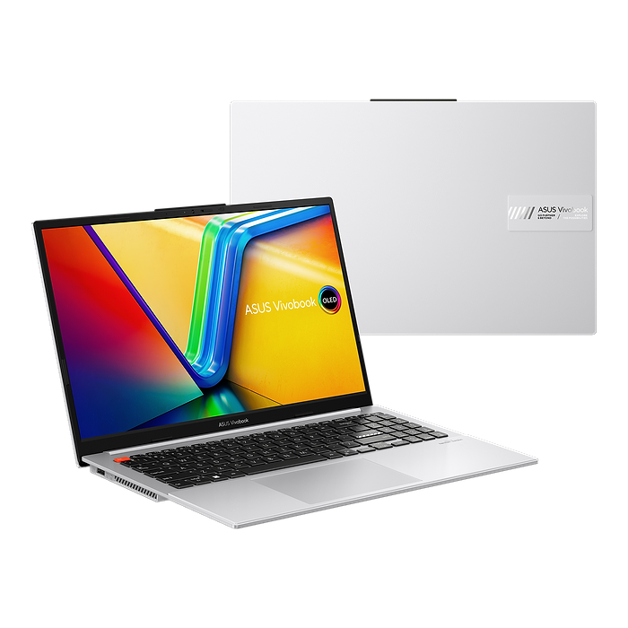 מחשב נייד גיימינג Asus Vivobook S 15 OLED K5504VA-MA103W - Core i9-13900H 1TB SSD 16GB RAM Windows 11 - צבע כסוף שנה אחריות עי היבואן הרשמי 