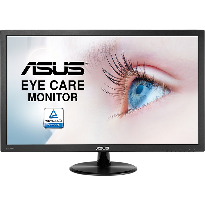 מסך מחשב Asus VP247HAE 23.6 Full HD EyeCare - צבע שחור שלוש שנות אחריות עי היבואן הרשמי