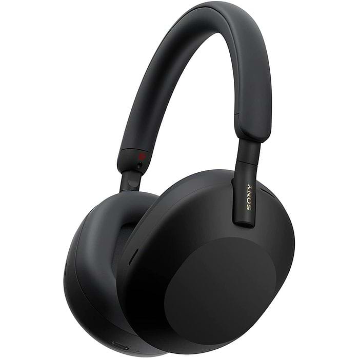 אוזניות אלחוטיות Sony WH-1000XM5B - צבע שחור שנה אחריות עי היבואן הרשמי