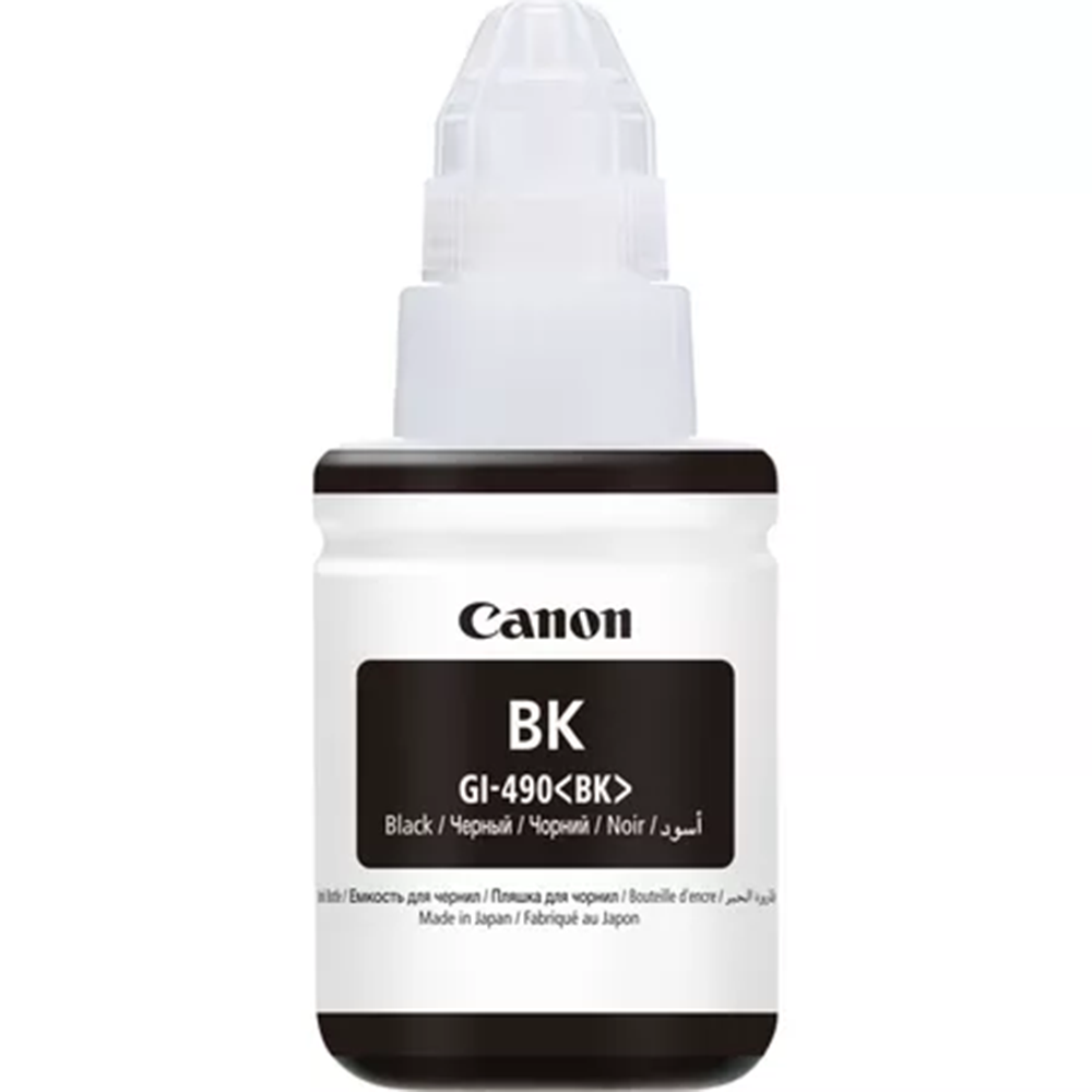 בקבוק דיו Canon GI-490 - צבע שחור